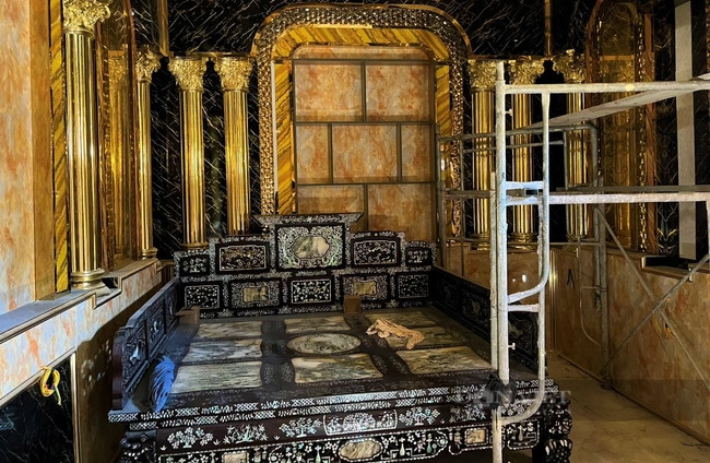 Dự kiến đến năm 2024, tòa lâu đài sẽ được hoàn thành và đưa vào sử dụng. Ảnh: Dân Việt