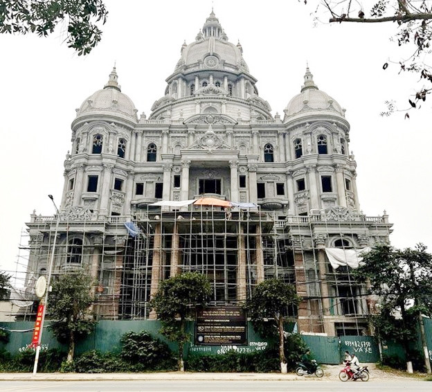  Lâu đài Hải Linh có diện tích xây dựng có diện tích xây dựng hơn 13.000m2 sàn xây trên khu đất 3.500m2. Ảnh: Nguoiquansat