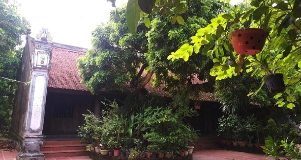 Ngôi nhà gỗ của nhà thơ Nguyễn Khuyến (1835 - 1909) tọa lạc ở làng Vị Hạ, xã Trung Lương (Bình Lục, Hà Nam) được nhà nước xếp hạng di tích lịch sử cấp Quốc gia năm 1991. Hiện nay, con cháu cụ Nguyễn Khuyến vẫn sinh sống, thờ cúng tổ tiên tại đây. Ảnh: Dân Việt