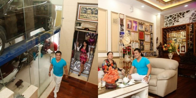 Nam tài tử tốn một năm để xây dựng và thêm một năm nữa để lựa chọn, tìm kiếm nội thất sao cho phù hợp với ngôi nhà khang trang. Ảnh: Internet