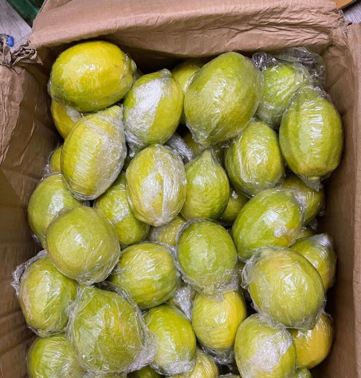 Tuy nhiên, sau khoảng 2 tuần, khi trend trà chanh giã tay bắt đầu hạ nhiệt, giá chanh tươi Quảng Đông cũng lao dốc, chỉ còn 25.000 đồng - 30.000 đồng/kg khi mua nguyên thùng 50kg.Ảnh: Facebook