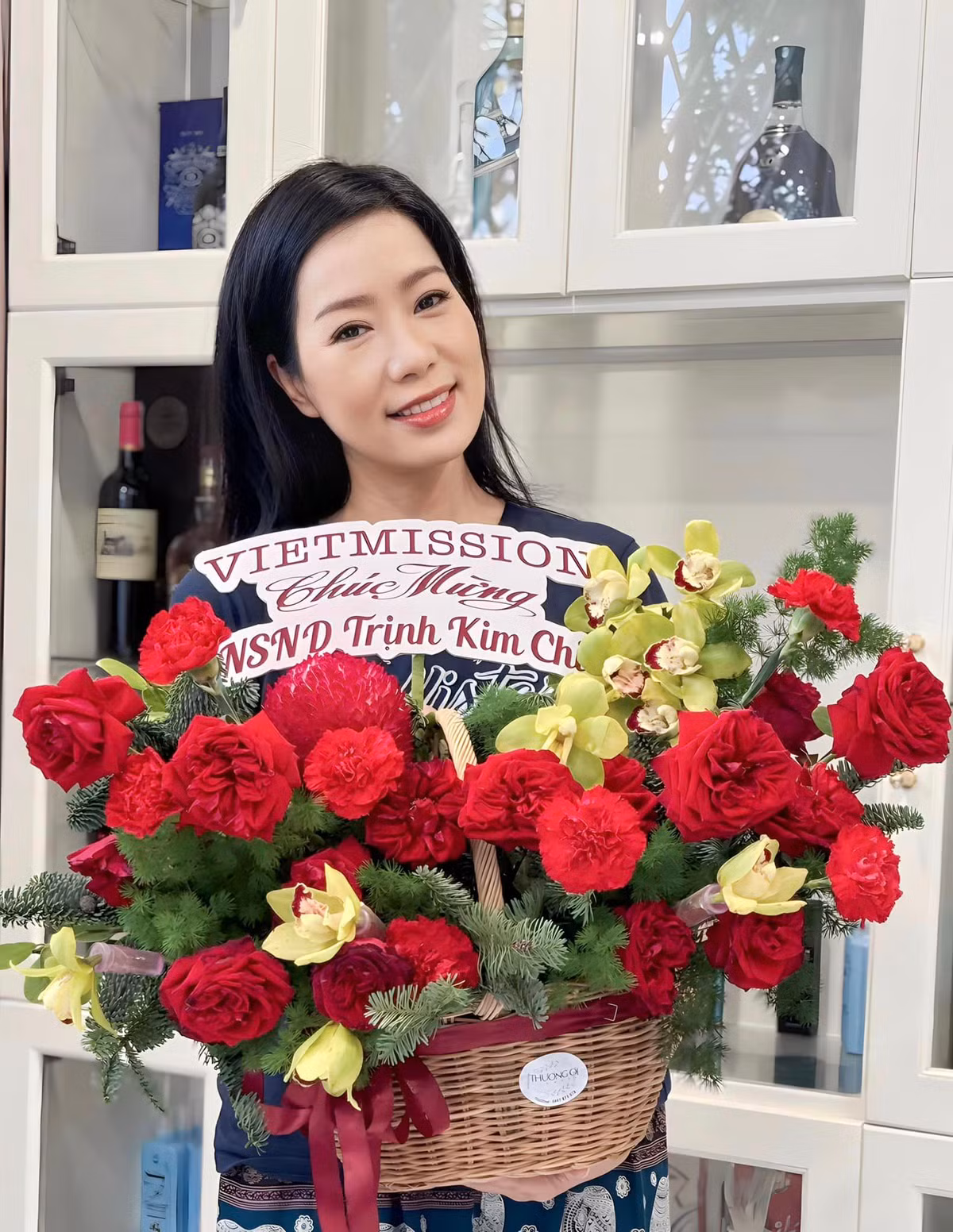 Đoạt danh hiệu Á hậu, nhưng Trịnh Kim Chi theo đuổi nghề diễn từ năm 1992 đến nay, Á hậu Trịnh Kim Chi có được chỗ đứng vững chắc trong nghề. Ngoài sự nghiệp thành công, Trịnh Kim Chi còn có cuộc sống riêng tư viên mãn. Ảnh: FBNV