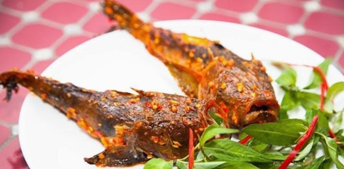 Thịt cá trắng trong và rất dày. Ảnh: Haisantrungnam