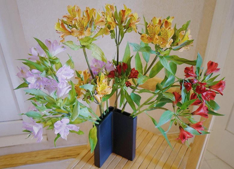 Trước đó, MC Diệp Chi từng nhiều lần chia sẻ những bình hoa đẹp mắt tự tay cắm trong nhà.