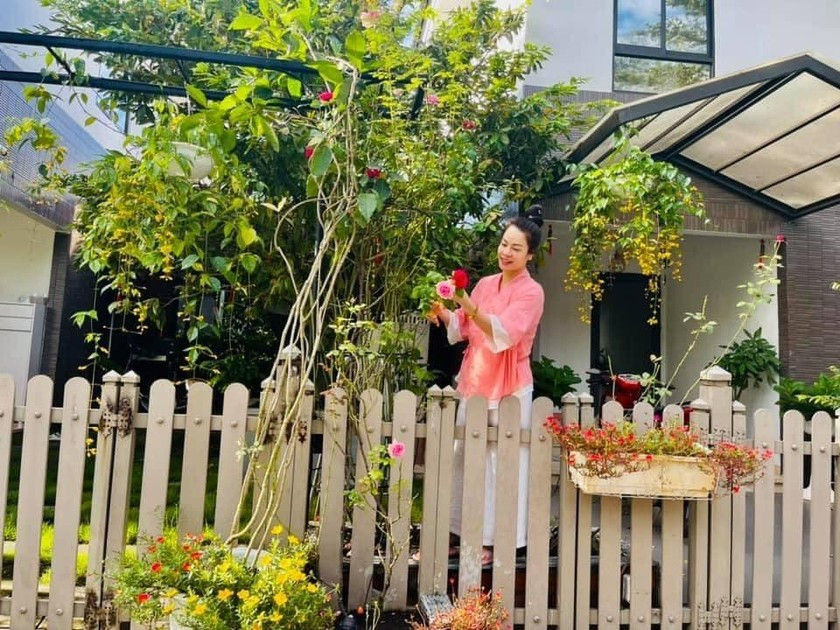 Ngôi nhà do chính tay Nhật Kim Anh thiết kế lại theo ý thích và giám sát khi thi công.