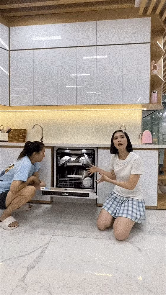 Máy rửa bát cũng giá tới 40 triệu đồng.