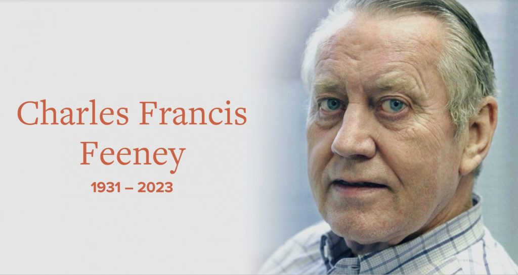 Ông Charles Francis "Chuck" Feeney sinh năm 1931 tại Elizabeth (bang New Jersey, Mỹ) trong một gia đình người Mỹ gốc Ireland thuộc tầng lớp lao động. Ảnh: DFNI