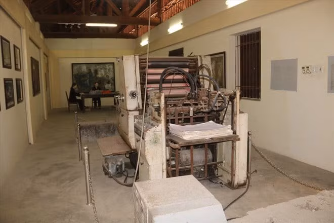 Nhà máy in tiền đầu tiên của Việt Nam đã vực dậy nền tài chính non yếu, và loại bỏ đồng tiền Đông Dương của thực dân Pháp. Ảnh: Dân trí