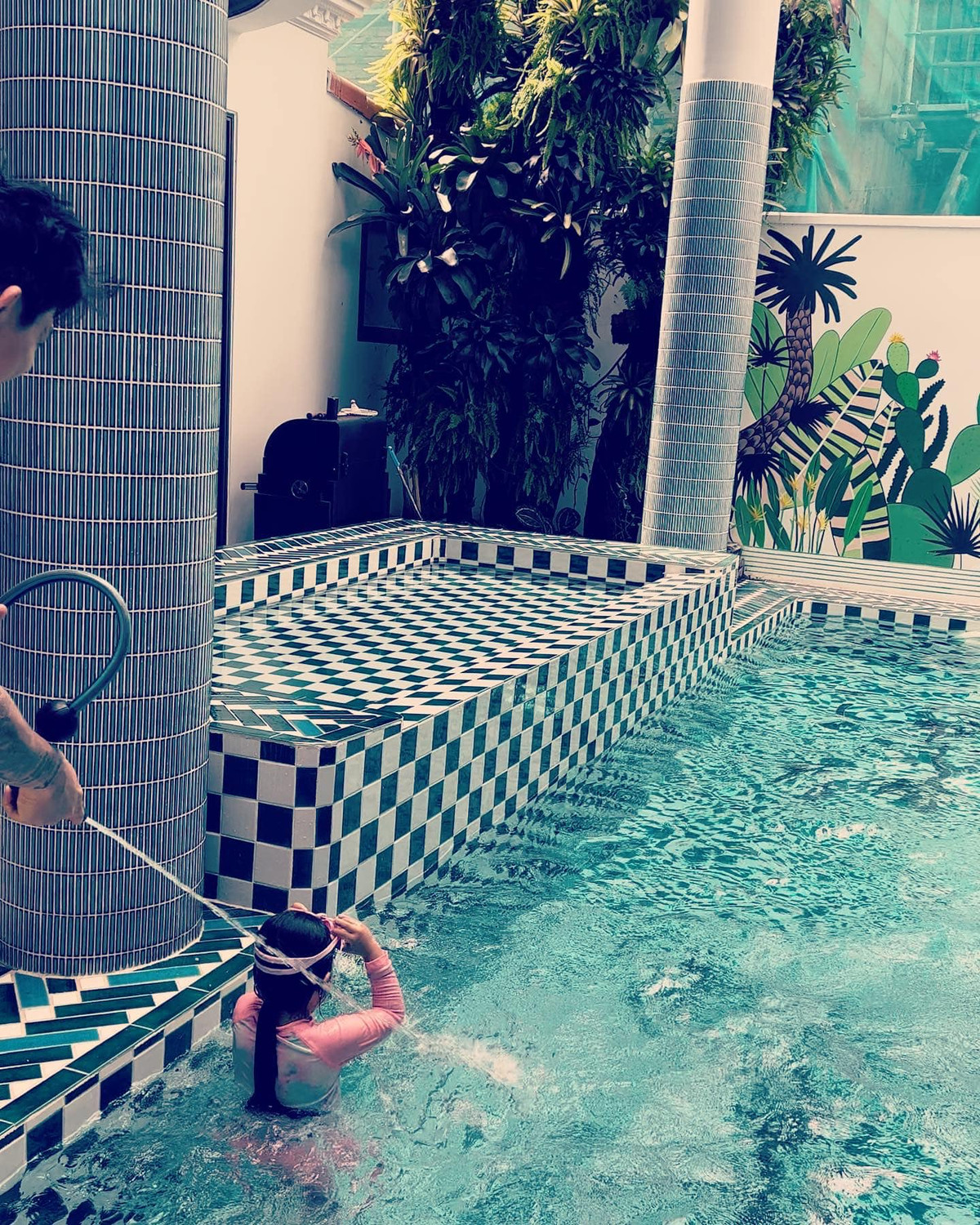 Đây là nơi nam doanh nhân và các con thư giãn mỗi dịp cuối tuần.