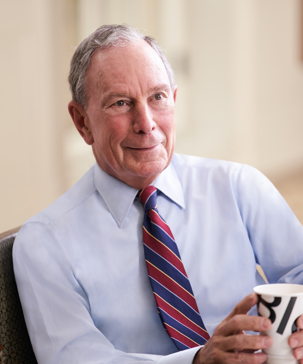 Tỷ phú Michael Bloomberg là nhà sáng lập công ty truyền thông về tài chính thế giới Bloomberg, đồng thời là cựu Thị trưởng thành phố New York. Ảnh: Bloomberg