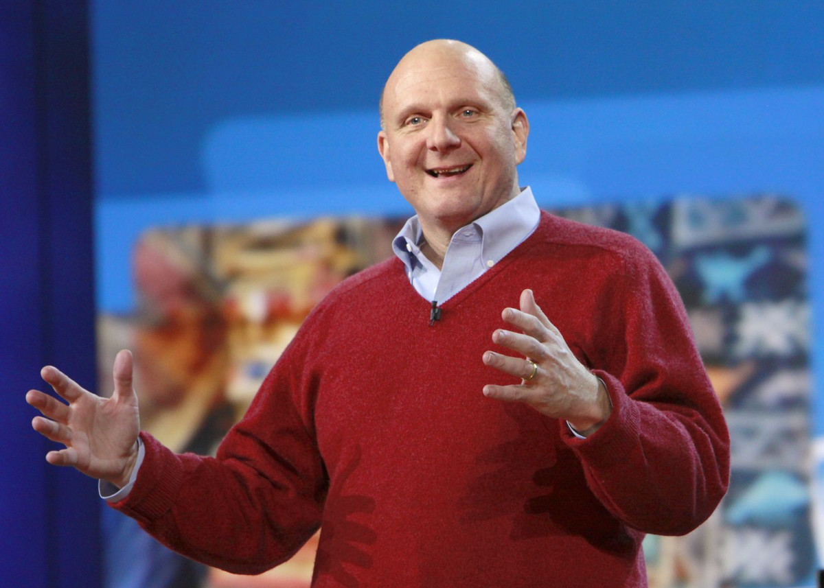 Steve Ballmer, bạn cùng lớp của Bill Gates tại Đại học Harvard, xếp vị trí thứ 8 với 111,8 tỷ USD. Tài sản của Ballmer tăng 10 tỷ USD trong tháng qua khi giá cổ phiếu Microsoft tăng 9%. Ảnh: Getty