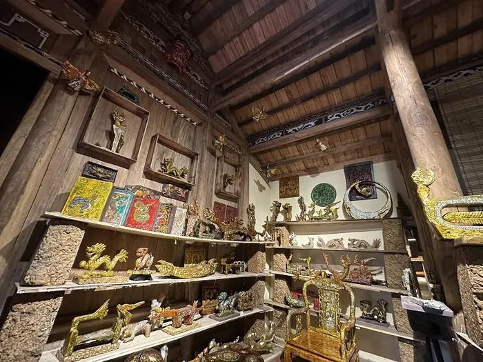 Bộ sưu tập 1.000 tác phẩm mang hình tượng rồng của nghệ nhân Nguyễn Tấn phát cho ra mắt vào ngày 9/12/2023 và trưng bày, bán, phục vụ khách thăm quan đến hết ngày 22/2/2024. Nguồn ảnh: FBNV