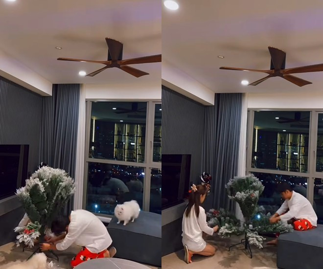 Căn nhà của Puka - Gin Tuấn Kiệt có những ô cửa kính lớn, hướng ra view bên ngoài thoáng mát.