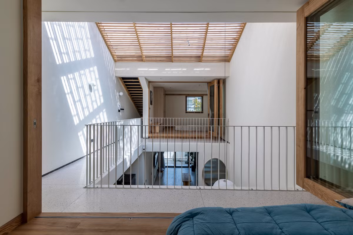 Một không gian khác trong ngôi nhà. Nguồn ảnh: Archdaily
