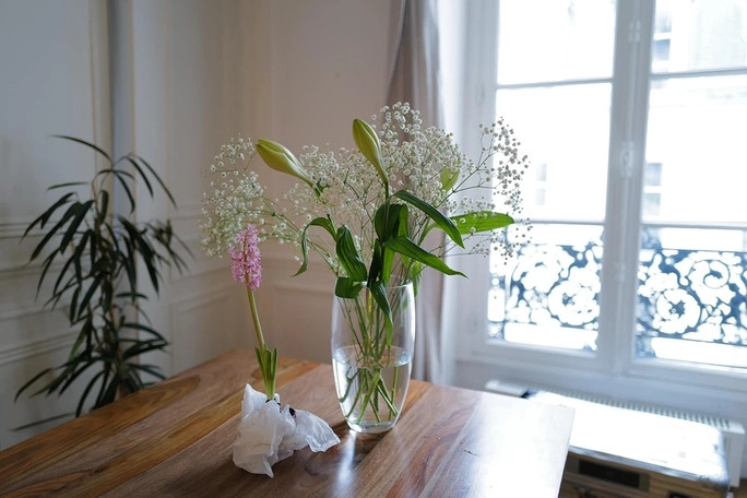 Bên cạnh gu thẩm mỹ tinh tế, Hồng Nhung còn thể hiện dấu ấn cá nhân mạnh mẽ trong căn nhà. Nguồn ảnh: FBNV