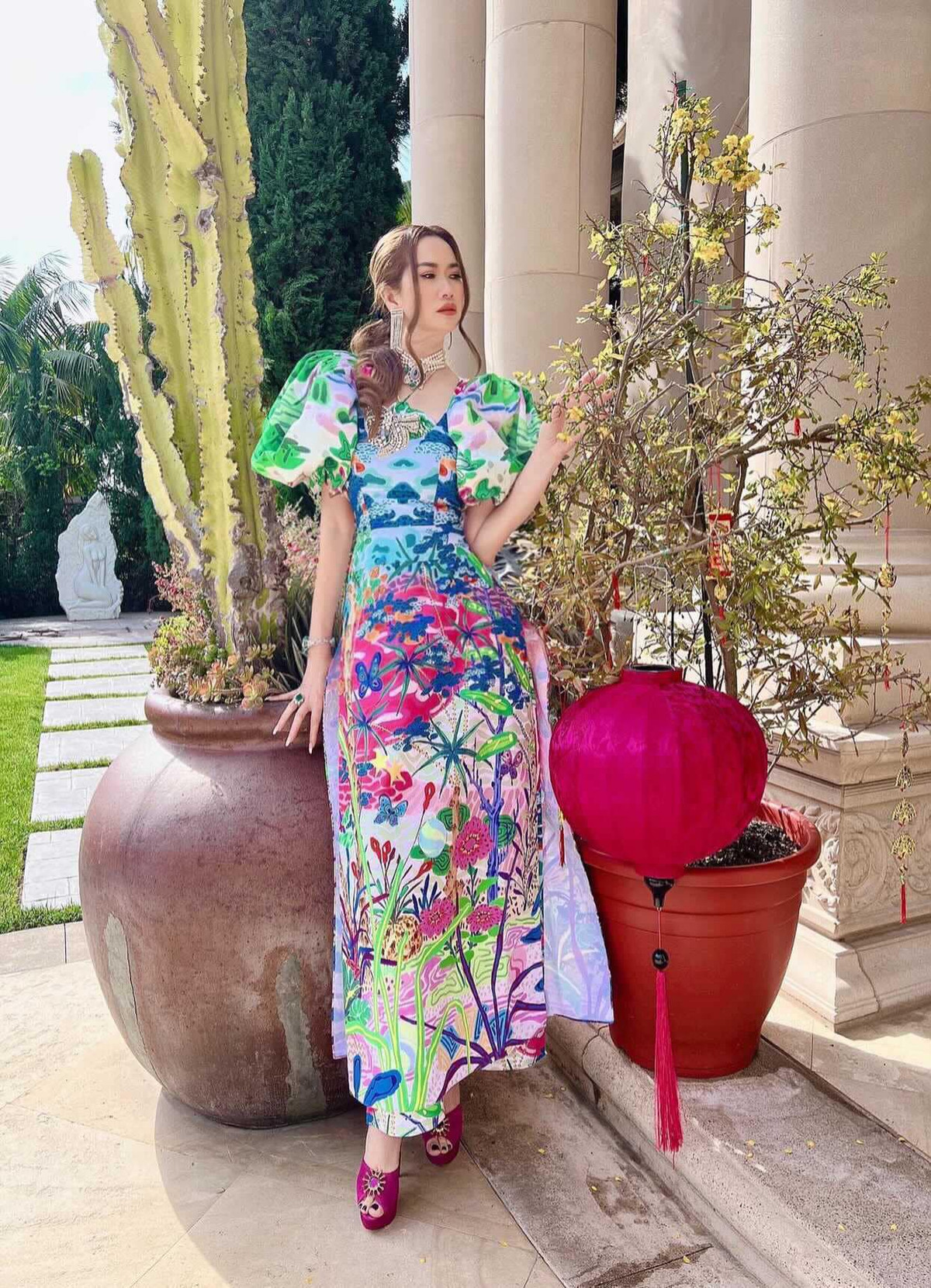 Căn biệt thự của vợ chồng nữ đại gia gốc Việt ước tính trị giá khoảng 800 tỷ đồng.