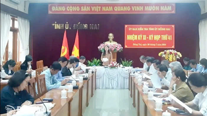 Đồng Nai: Đề nghị kỷ luật nhiều cán bộ sai phạm Dong Nai: De nghi ky luat nhieu can bo sai pham