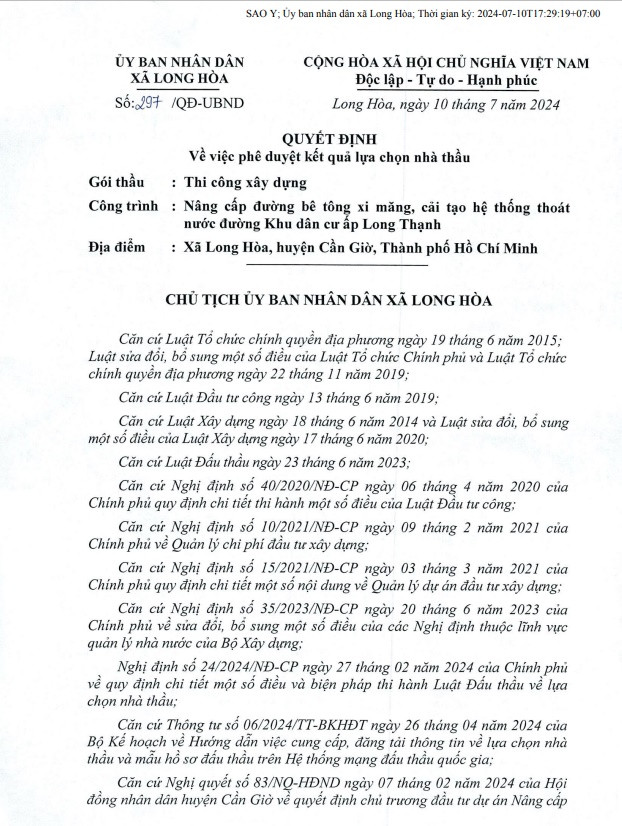 TP HCM: Công ty An Gia Nguyễn dự 2 gói thầu tại xã Long Hòa - Hình 2 TP HCM: Cong ty An Gia Nguyen du 2 goi thau tai xa Long Hoa-Hinh-2