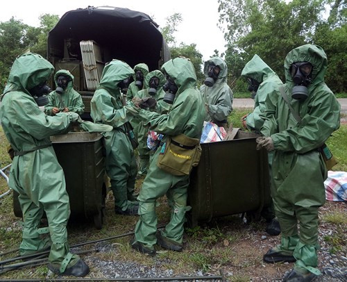 Chuẩn bị tác nghiệp tại thực địa.