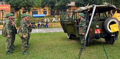 Giao nhiệm vụ trước khi bước vào huấn luyện.