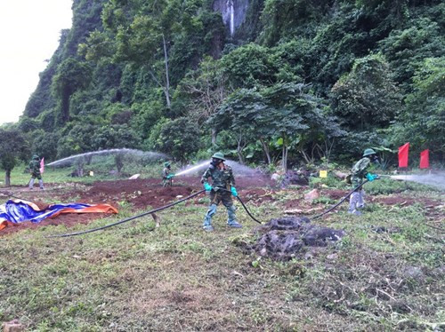 Tác nghiệp ở những địa bàn khó khăn, nguy hiểm.