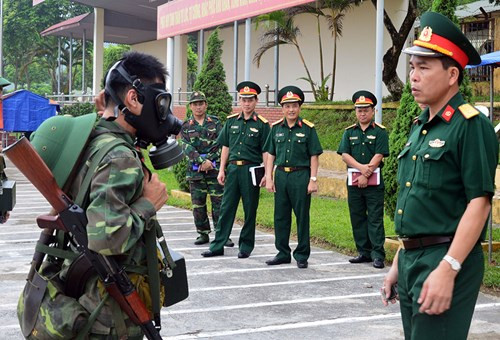 Một nội dung huấn luyện chuyên ngành. 