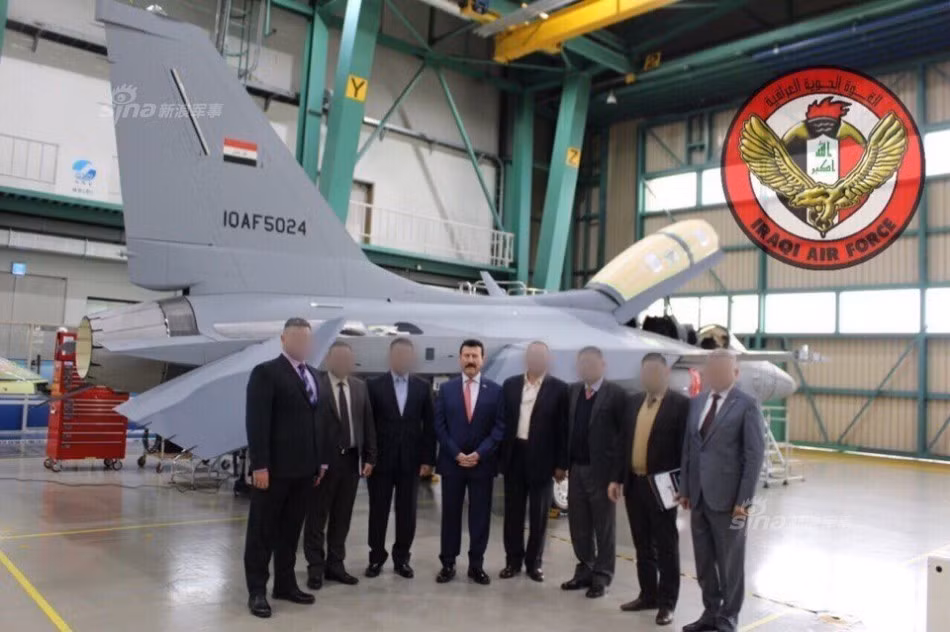 Hôm 26/12/2016 vừa qua lực lượng Không quân Iraq đã nhận được 24 tiêm kích T-50 Golden Eagle được tập đoàn KAI, Hàn Quốc chuyển giao. Nguồn ảnh: Sina.