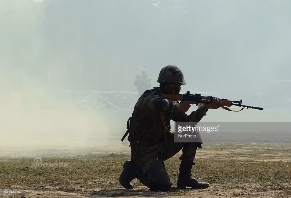 Tuy vậy, vẫn có nhiều nghi ngờ về khả năng chiến đấu của quân đội nước này. Nguồn ảnh: Gettyimg.