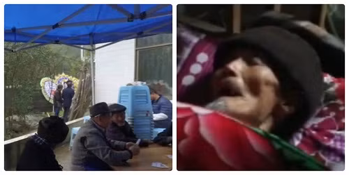 Cu ong dot ngot song lai khi dang cu hanh tang le