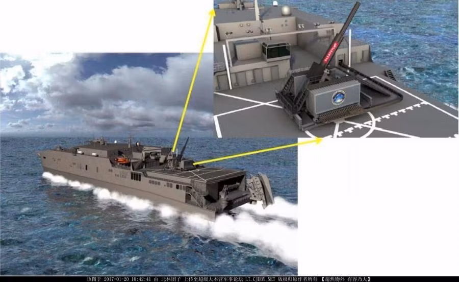 Với tầm bắn và tốc độ vượt trội hơn rất nhiều so với tên lửa và có khả năng công phá không kém phần nguy hiểm, khẩu súng này có khả năng sẽ đưa các loại tên lửa đạn đạo hiện tại "về vườn" ngay lập tức nếu nó được ứng dụng rộng rãi trong tương lai. Nguồn ảnh: QQ.