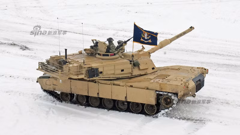 Việc tác chiến trên tuyết cũng có phần khác xa so với việc tác chiến ở Trung Đông-vốn là chiến trường quen thuộc của Quân đội Mỹ trong một thập kỷ vừa qua. Nguồn ảnh: Sina.