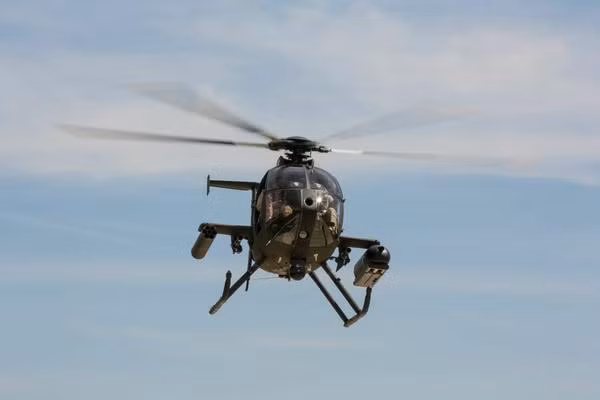 Việc được trang bị tới hệ thống quạt chính 5 cánh cung cấp cho chiếc MD 530G khả năng cơ động cực tốt cả trong điều kiện gió lớn và nhiễu động không khí nặng. Đây là một yêu cầu rất quan trọng đối với một máy bay do thám cỡ nhỏ vì nó có trọng lượng rất nhẹ và rất dễ bị gió... thổi bay nếu không có đủ sự cơ động từ hệ thống lái. Nguồn ảnh: Korearms.