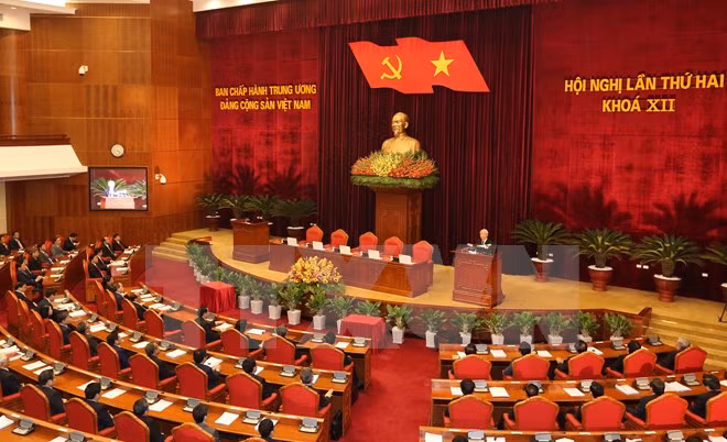 Toàn cảnh phiên bế mạc hội nghị. (Ảnh: Thống Nhất/TTXVN)