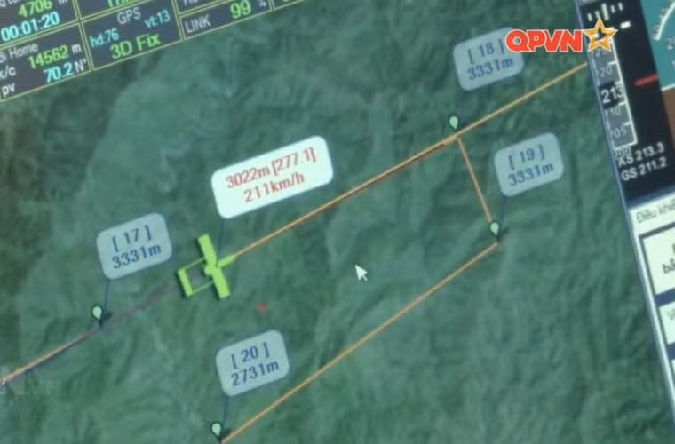 Về giao thức điều khiển máy bay – một thành phần đặc biệt quan trọng trong việc phát triển các phương tiện bay không người lái. Theo kênh QPVN, giao thức truyền số liệu gồm mã hóa bảo mật do Viện KT PK-KQ tự thiết kế. Nguồn ảnh: Kênh QPVN