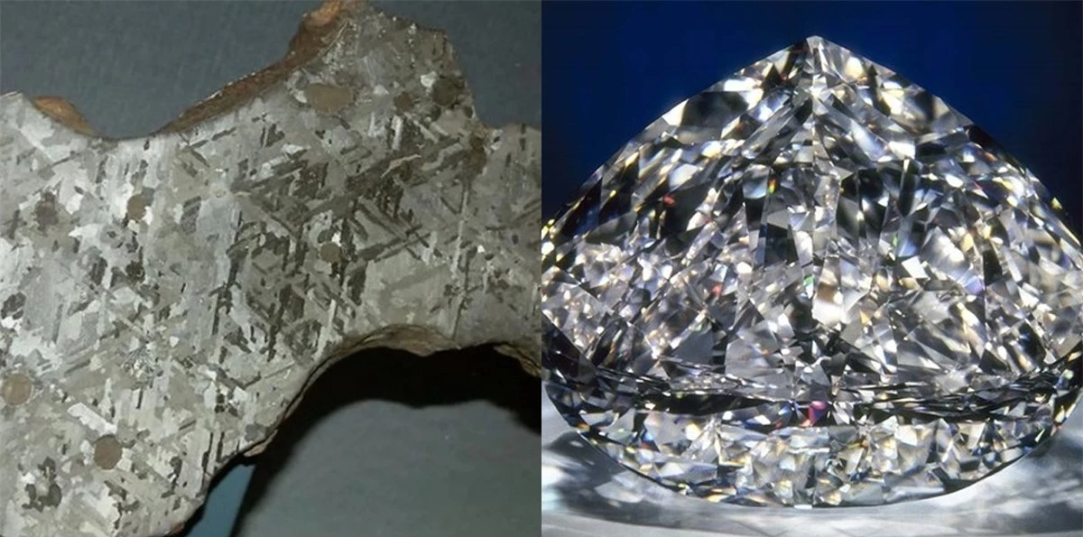 Khac thuong loai kim cuong duoc tao ra tu vu va cham thien thach