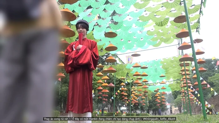 Hanbin Ngo Ngoc Hung ghi diem khi quang ba hinh anh Viet Nam-Hinh-9