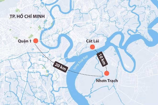 Cau Cat Lai sap duoc xay dung, gia dat Nhon Trach - Dong Nai 