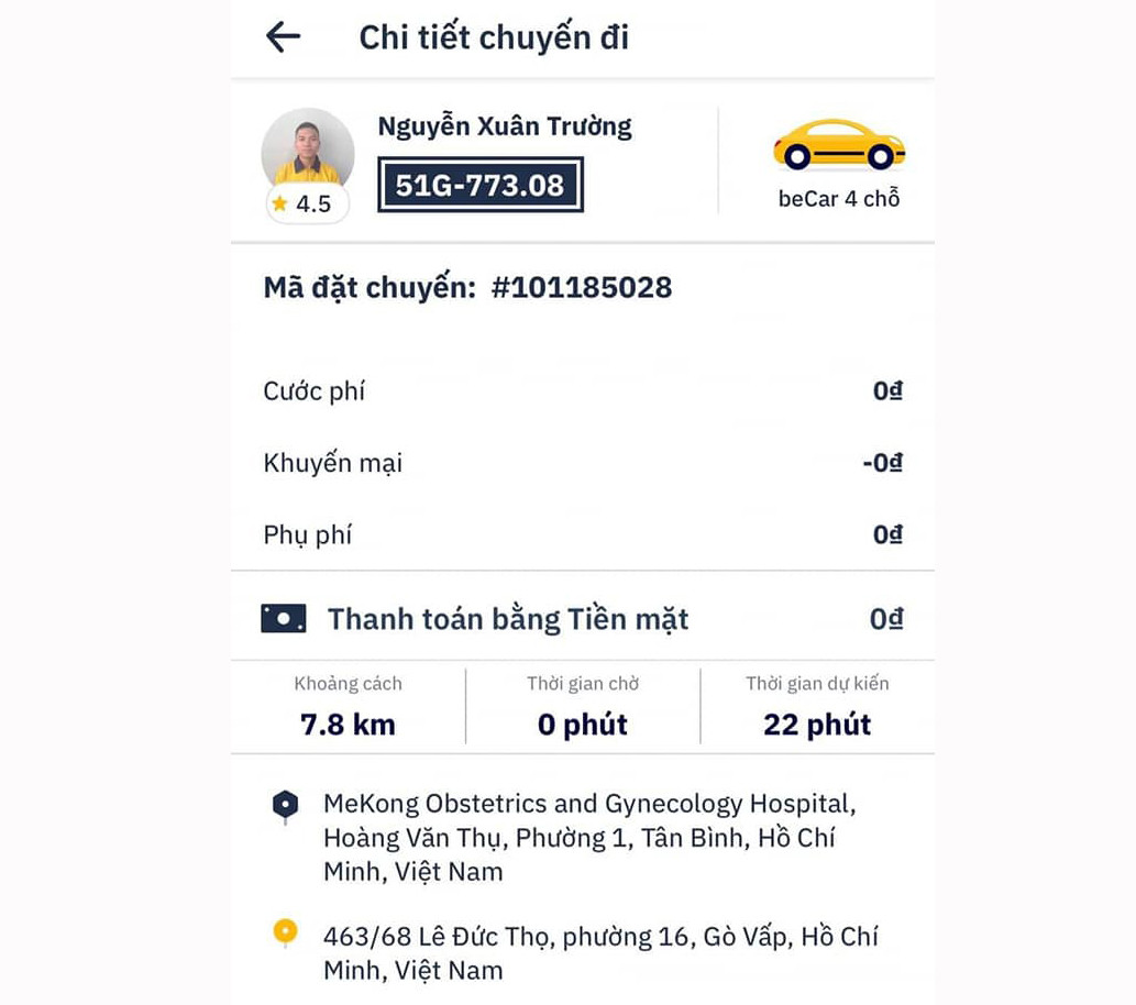 Tai xe BeCar danh phu nu be chau nho o benh vien Mekong vi huy chuyen-Hinh-2