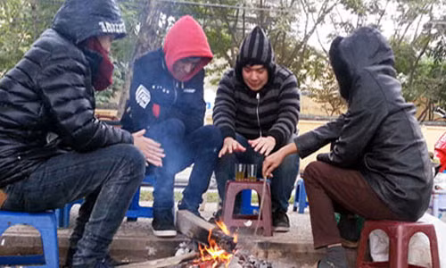 Sang nay, khong khi lanh se tang cuong xuong cac tinh mien Bac