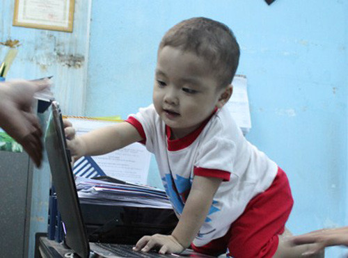 Hiện bé Huy đang ở đâu?