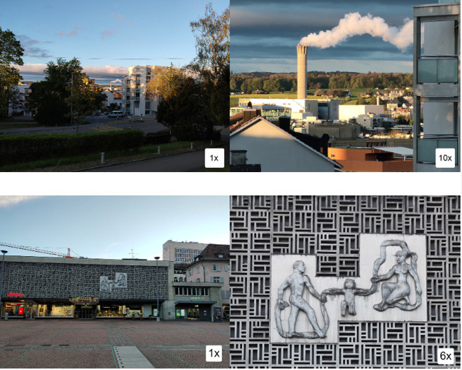 Khả năng phóng to cực "chất".