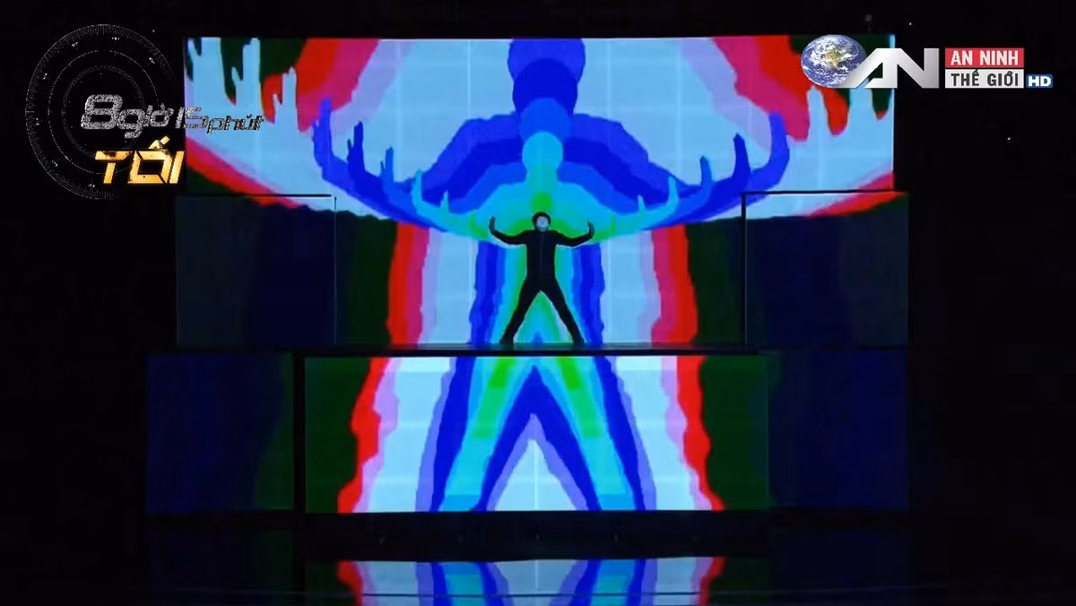 Màn nhảy ảo giác vô cùng đẹp mắt.