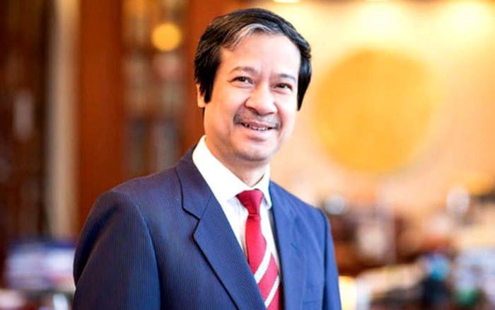 Ủy viên Trung ương Đảng, Bộ trưởng Bộ Giáo dục và Đào tạo Nguyễn Kim Sơn 