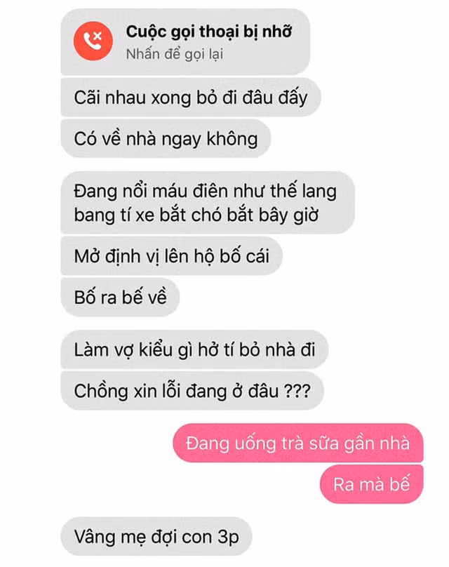Chong vua hung ho quat thao, doi lam “bo” nhung chi 1 cau ngan gon cua vo da dum do