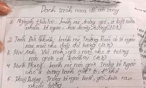Dung bao gio nhan loi mua do an sang ho lu ban keo thanh 
