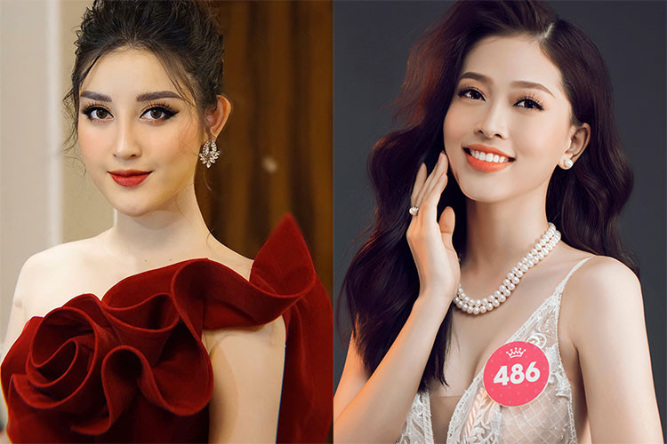 Huyền My sinh năm 1995, hơn Phương Nga 3 tuổi. Cả hai đều gây tiếc nuối khi chỉ dừng chân ở vị trí Á hậu 1 dù nhan sắc không hề kém cạnh người giành vương miện. Ảnh: FBNV