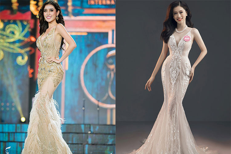 Huyền My được nhiều người khen ngợi sở hữu nhan sắc tựa nữ thần. Trong khi đó, Phương Nga để lại ấn tượng với vẻ ngoài ngọt ngào. Ảnh: FBNV