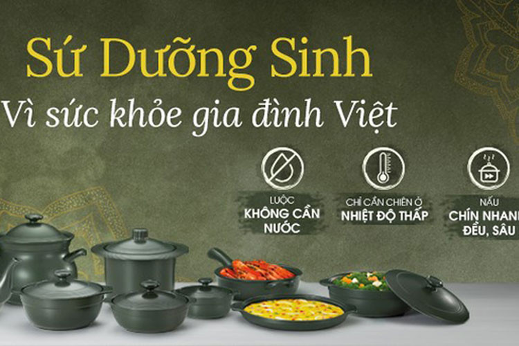 Hiện tại, hình ảnh đại sứ của Mỹ Linh cho công ty Gốm sứ Minh Long đã bị gỡ khỏi website. Ảnh: PLO