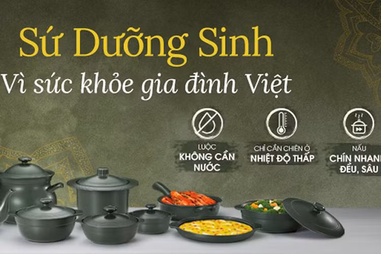 Hiện tại, hình ảnh đại sứ của Mỹ Linh cho công ty Gốm sứ Minh Long đã bị gỡ khỏi website. Ảnh: PLO