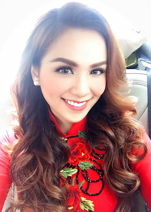 Hiện, người đẹp sinh năm 1990 tập trung kinh doanh, chăm sóc tổ ấm nhỏ.